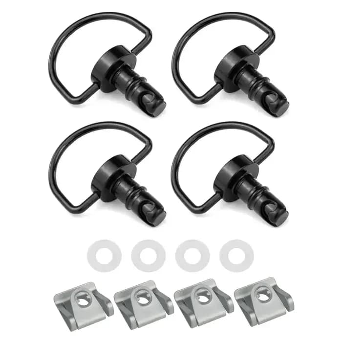Fixation rapide pour carénage de moto