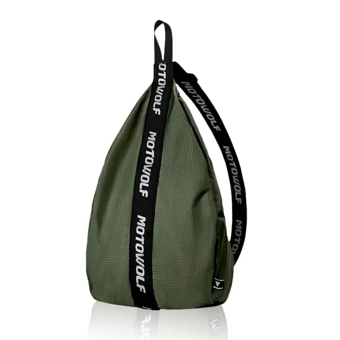 Sac de casque sac à dos étanche à la pluie poche de tirage pour moto Scooter cyclomoteur vélo demi-casque complet couvercle protéger sac