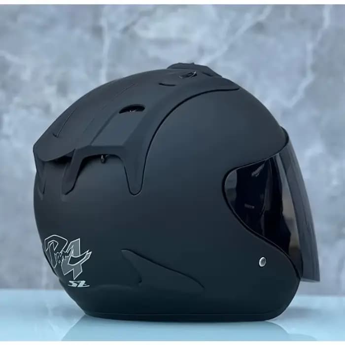 Ram4 noir mat demi-casque hommes et femmes moto tout-terrain casque d'été descente course montagne croix Casco Capacete