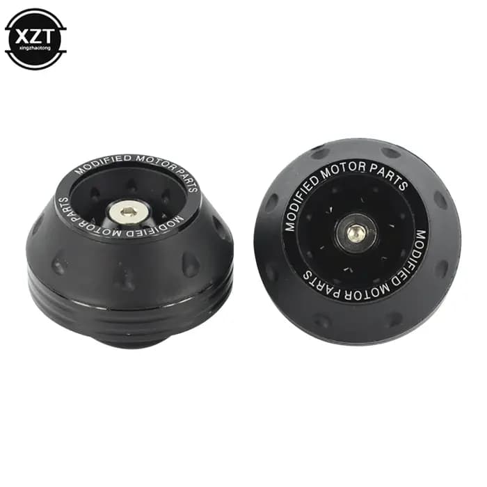 2 pièces moto Scooter Crash Protector roue Protection tampons avant amortisseur tasse curseurs pour Honda BWS