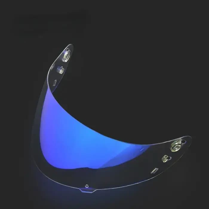 Bouclier optique IBurgos IC-04 airframe Pro Airmada airform casque visière bleu iridium rouge chrocloser moto intégral