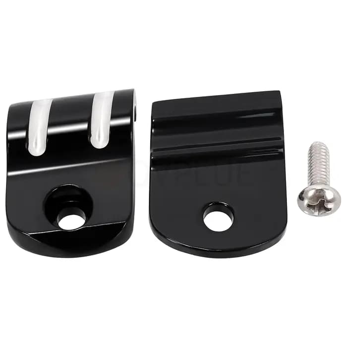 Kit de fixation de câble d'embrayage en aluminium pour accessoires de moto Harley CVO Softail Slim FLS Deluxe Fat Boy Fat Boy FLSTF 2000-UP