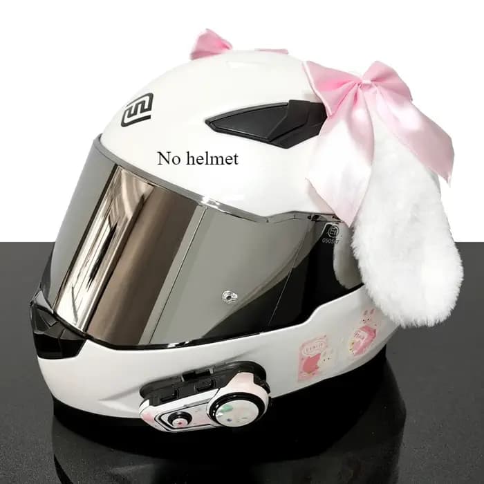 Casque de moto électrique série Kawaii
