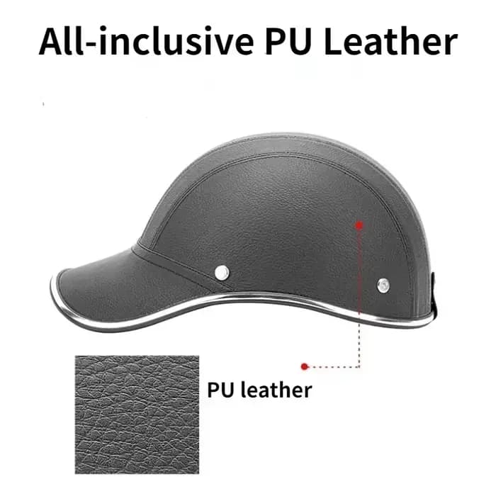 Demi-casque de moto pour homme
