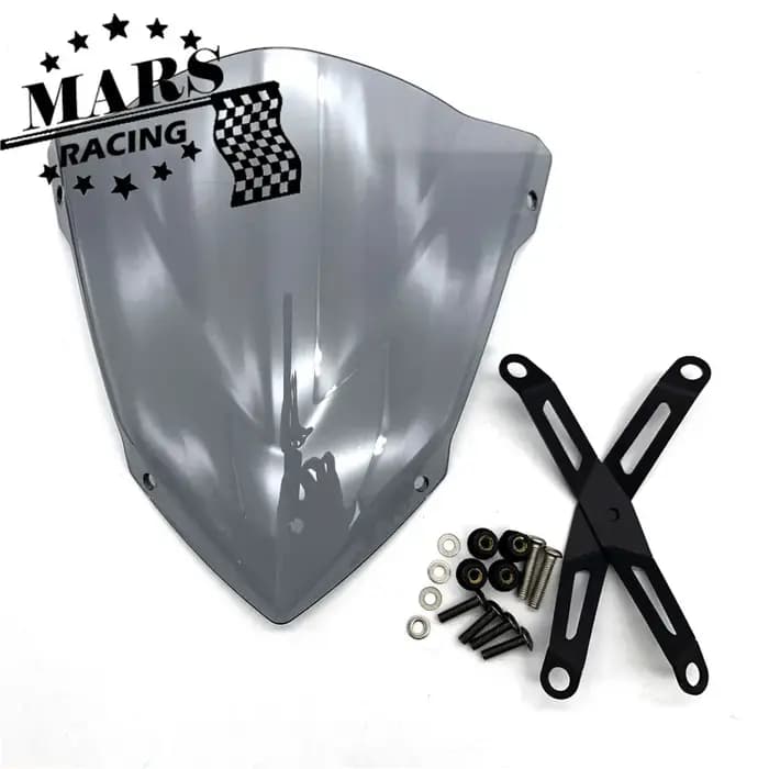 Kit de déflecteur de pare-brise en aluminium pour moto