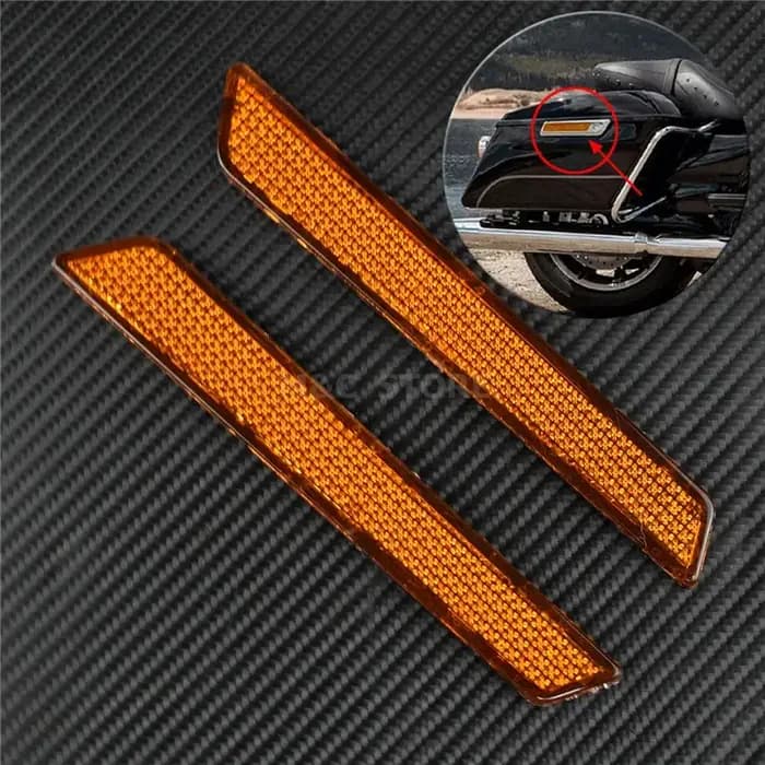 Couvercle réflecteur de protection pour sacoche de moto
