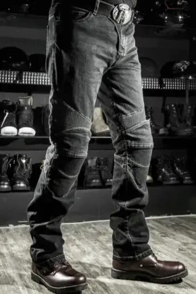 Komine-Jeans de moto pour hommes