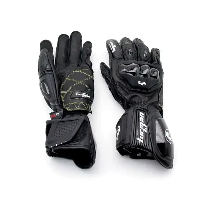 AFS18 gants de moto coque rigide gants en cuir de haute qualité Furygan Loire gants longs de protect