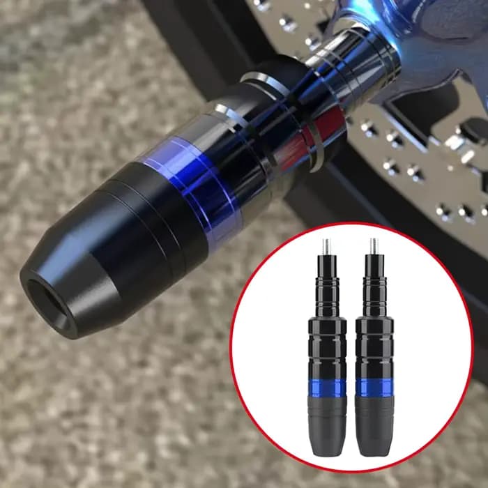 Barre de protection Anti-chute pour moto, 1 paire de 8mm, cadre coulissant en aluminium pour Scooter