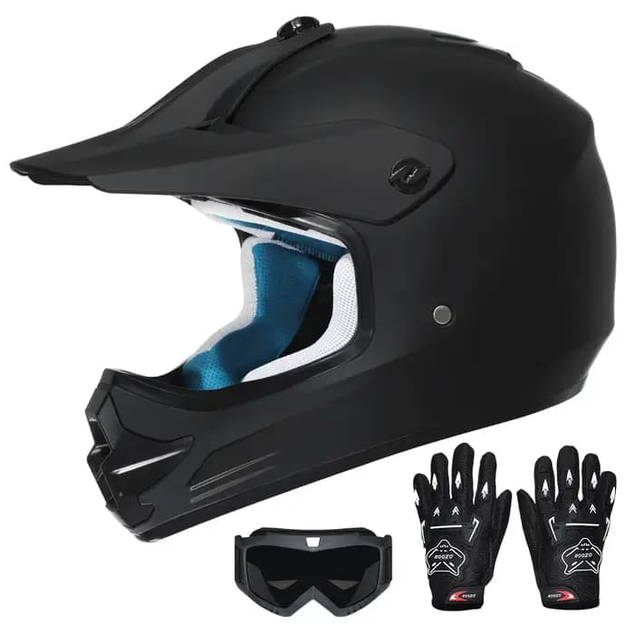 Casque de motocross pour enfants et adolescents