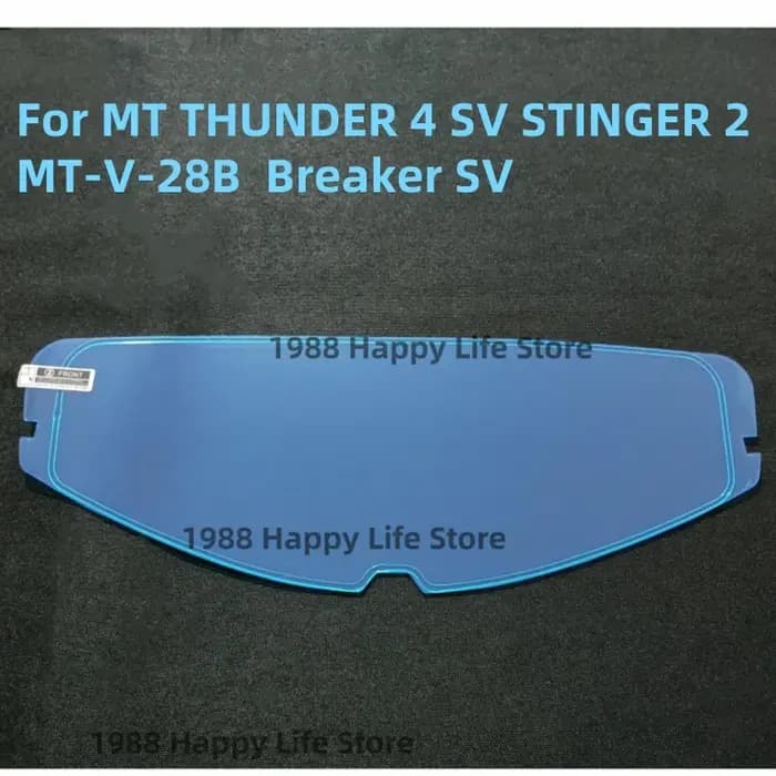 Visière de casque photochromique pour MT THUNDER 4 SV STINGER 2 MT-V-28B disjoncteur SV motos lentille bouclier verre