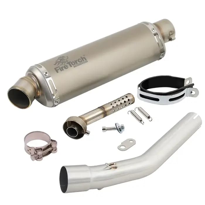 Système d'échappement Slip-On pour moto Yamaha Tenere 700 XTZ700 XTZ-700 2019-2025 avec tuyau de lia