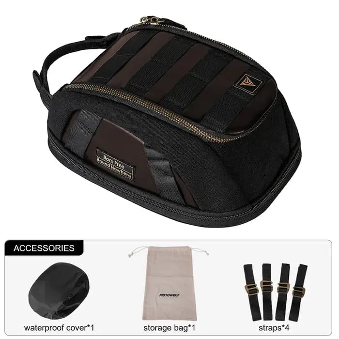 Sac de réservoir magnétique pour moto