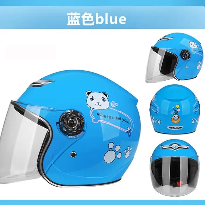 Nouveau casque Anti-chute quatre saisons Protection de sécurité enfant moto enfants