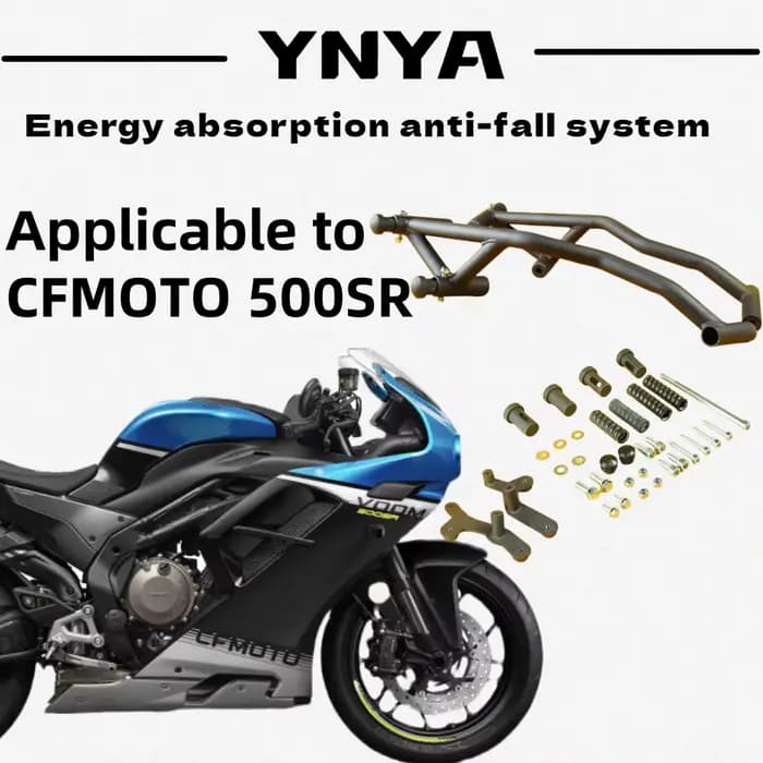 Barre de protection de tête à ressort pour CFMOTO 500SR