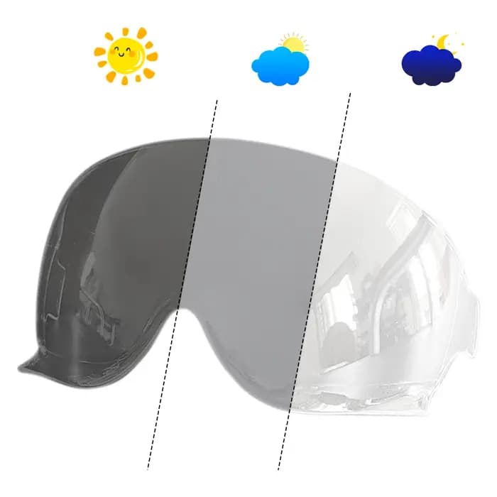 Visière photochromique adaptée au casque Shoei JO EX-ZERO EX ZERO CJ-3