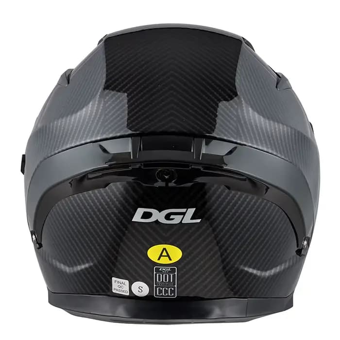 Casque d'origine DGL 3K en carbone fleur unisexe