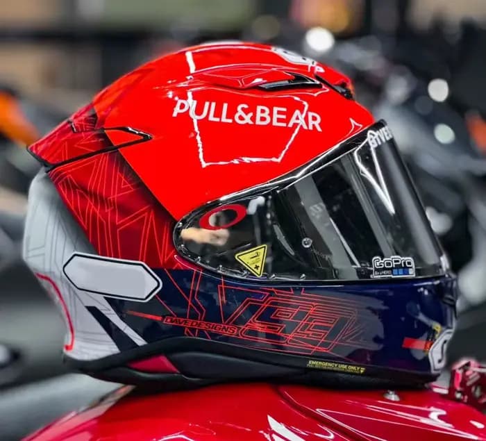 Casque De moto intégral Z8 Maquez 6 TC-1