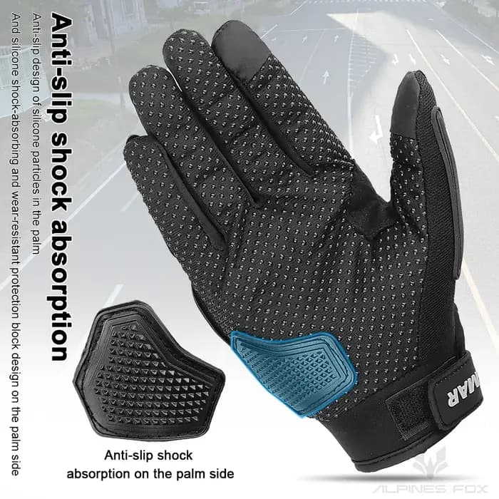 Vemar-Gants de moto respirants à écran tactile pour hommes, gants de course de motocross, gants de vélo en maille, été
