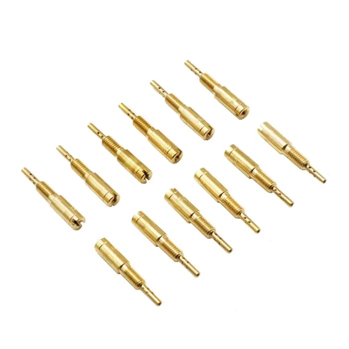 ZSDTRP 12/24 pièces Mikuni carburateur Jets pilotes Jet lent pour Mikuni HS40 HSR42/45/48 RS34-RS40
