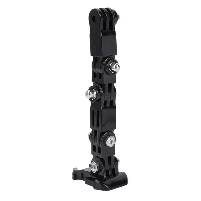 Kit de fixation mentonnière pour casque de moto compatible GoPro Hero 13 12 11 10 9 8 7 et DJI Action 6 5 Pro – Accessoires pour caméra