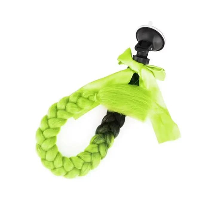 Tresses Synthétiques Créatives pour Casque, 1 Pièce, Queue de Cheval avec Ventouse et Nministériels