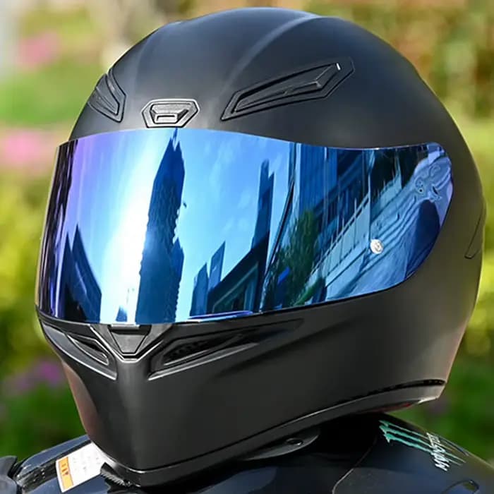 Casques de moto visière casque lentille visière placage Protection Uv lentille faciale pour AGV K5 K