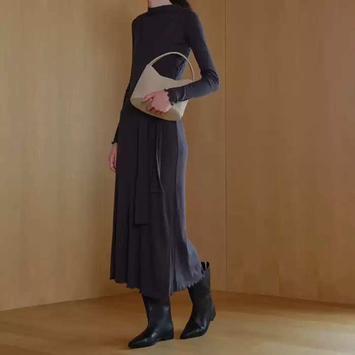 Bottines Chelsea à bout carré, bottes de moto à talon bas pour femmes, bottes mi-mollet rétro en cuir noir, chaussures à talon.
