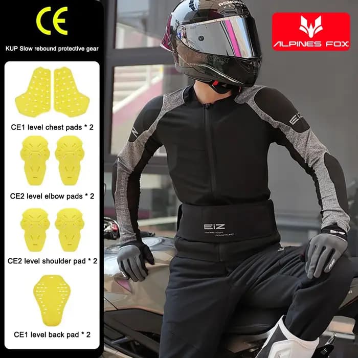 Veste de Moto d'été vestes de Protection d'armure complète vêtements de course de Motocross protecteurs de conduite