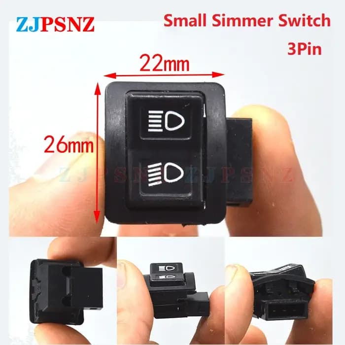 Bouton de commutation pour moto et Scooter