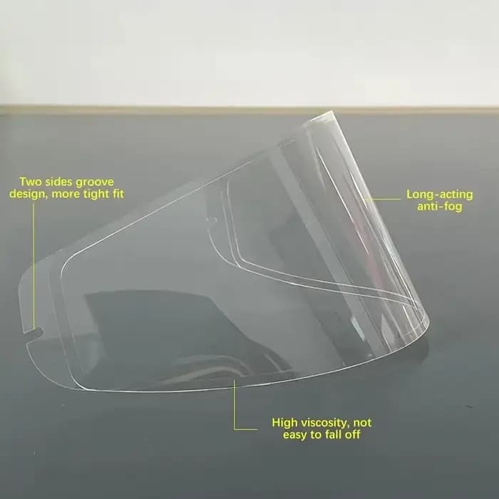 Film Anti-buée pour casque de moto