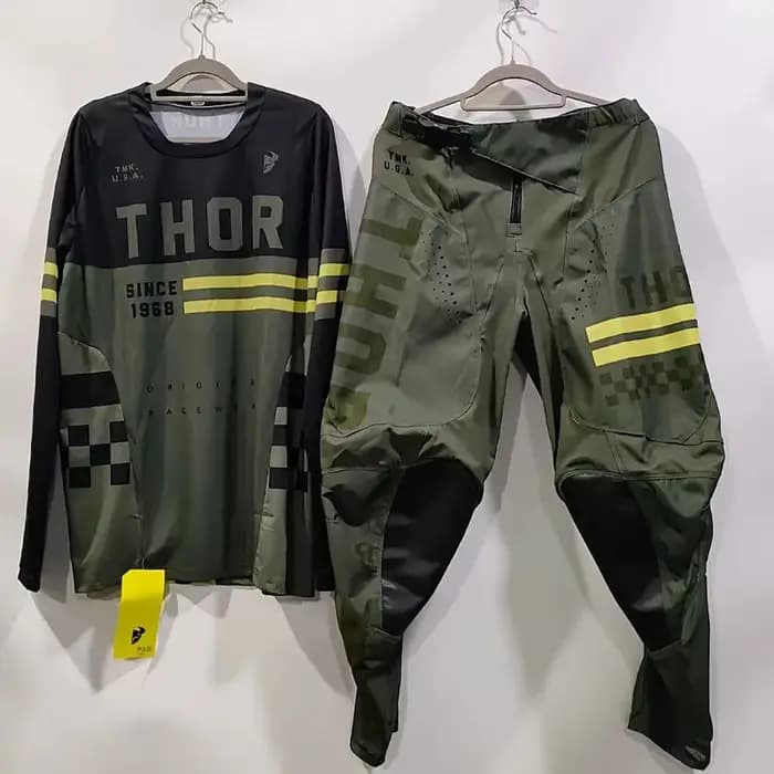 Ensemble de tenue de moto tout-terrain à séchage rapide