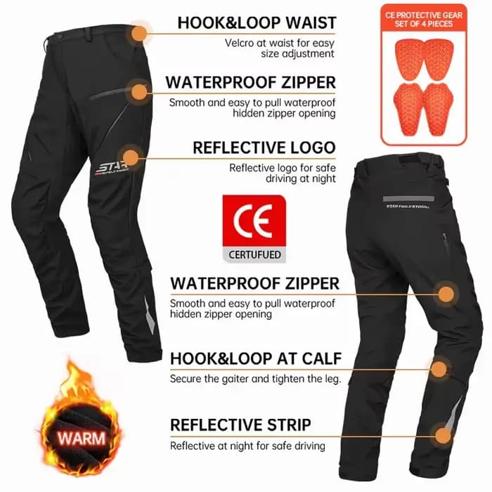 Veste de moto grise SFK