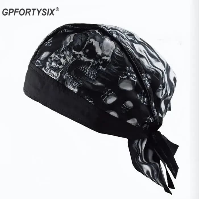 Cagoule de casque de moto rétro d'été