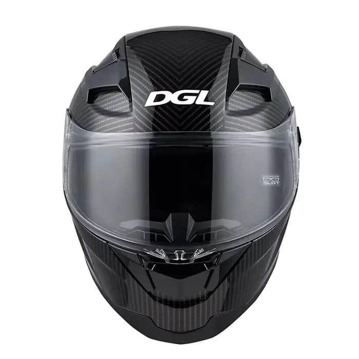 Casque de conception en Fiber de carbone 3K unisexe