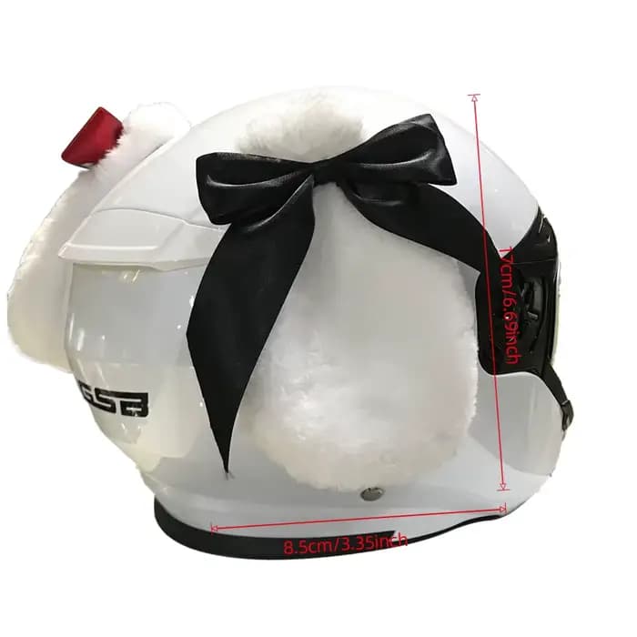Casque de moto électrique série Kawaii