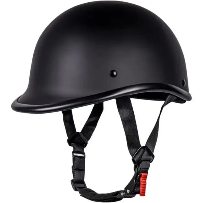 Casque de moto classique rétro ouvert
