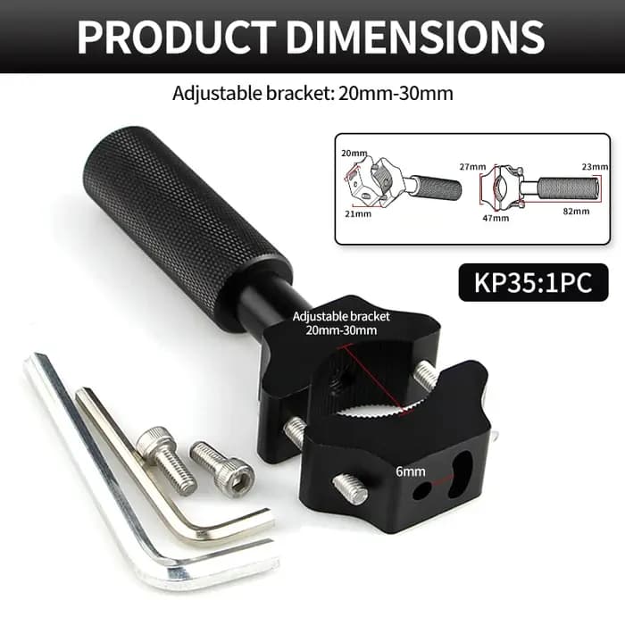 Support de phare de moto réglable P55 KP55 P35 P25 KP35 KM68 – Accessoires de fixation pour projecteur