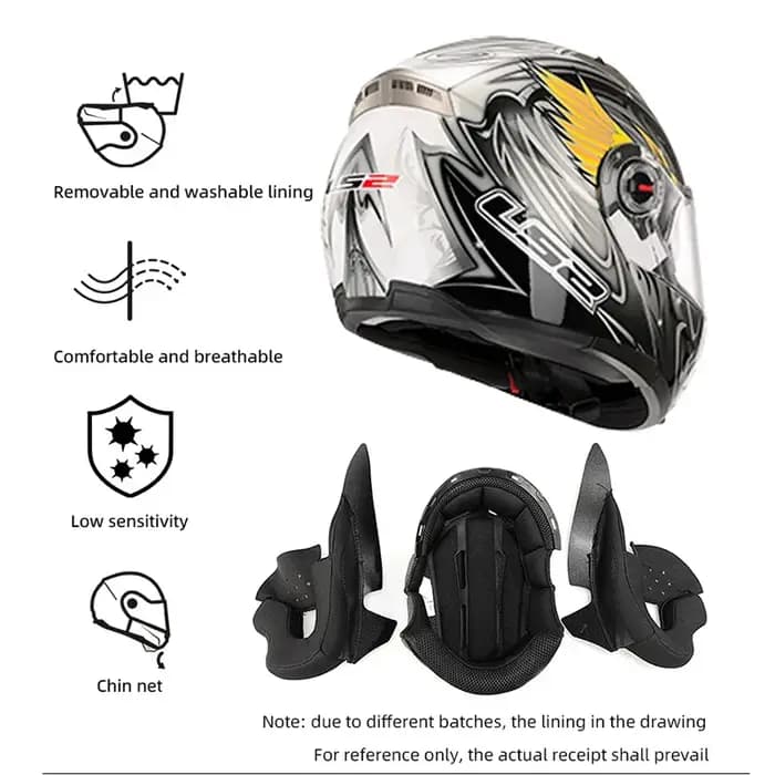 Casque de Moto Original LS2 LS2 FF370 casques modulaires hommes femmes personnalisés Double lentilles casques de Moto Cascos Para Moto