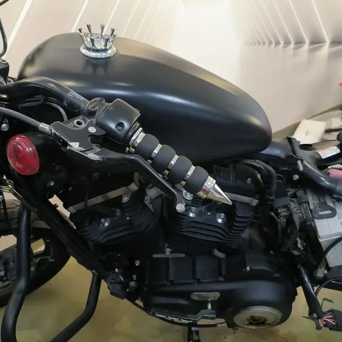 Poignées de guidon de moto pour Harley, Sportster, ocia, Softail, Touring, Road, Fetal, Suzuki, Yamaha, 25mm, 1"