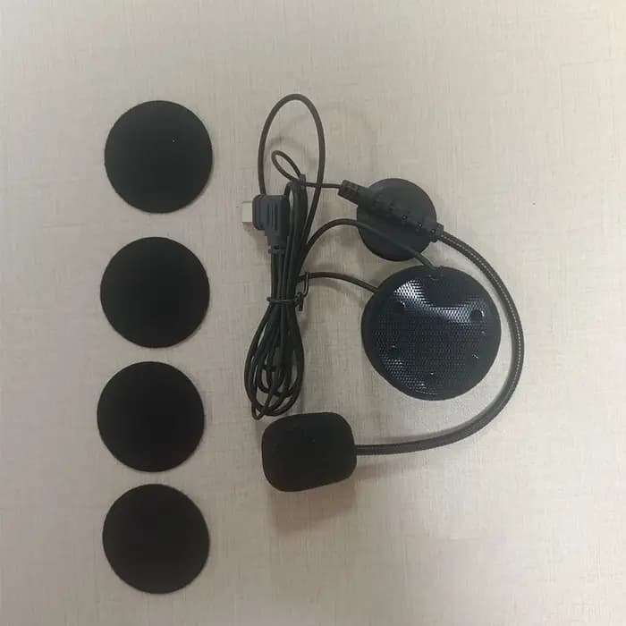 Casque d'interphone de Type C Compatible avec Ejeas V6 Pro + V4 PLUS