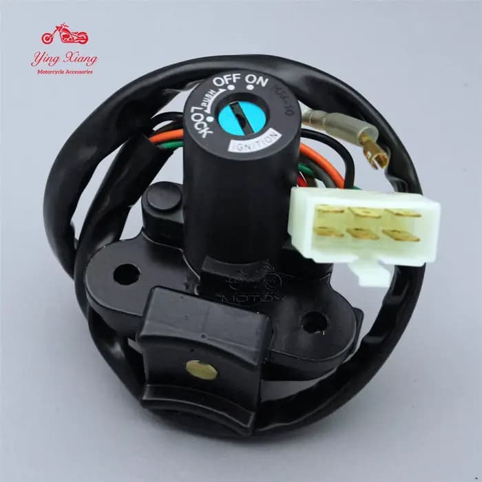 Jeu de clés de verrouillage de moto, interrupteur de ville, adapté pour Kawasaki ZZRfemelle ZZR400 1