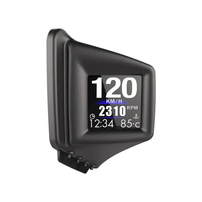 Nouveau A401 HUD OBD2 + GPS ordinateur de bord affichage tête haute tachymètre de voiture Turbo pression d'huile RPM