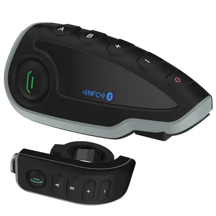Casque d'interphone compatible Bluetooth V8 pour 5 coureurs