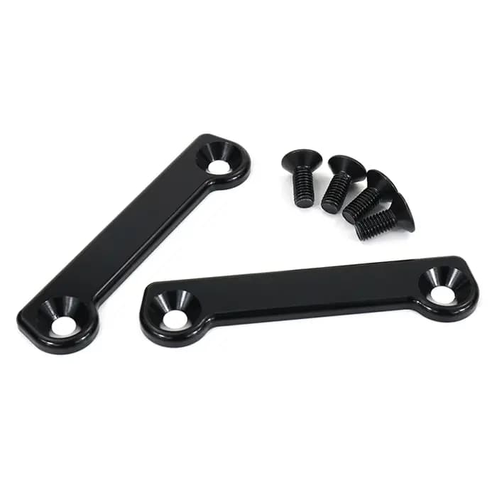 Couvercle de trous de cheville de passager arrière adapté pour KAWASAKI Ninja ZX-6R /ZX636 2009 – 20