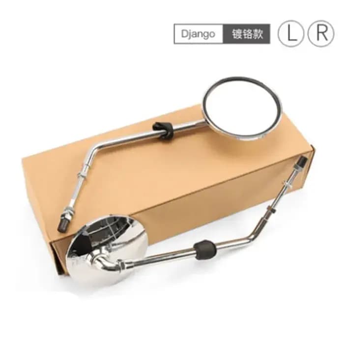 Rétroviseurs latéraux de moto de marque Django QP150T-C