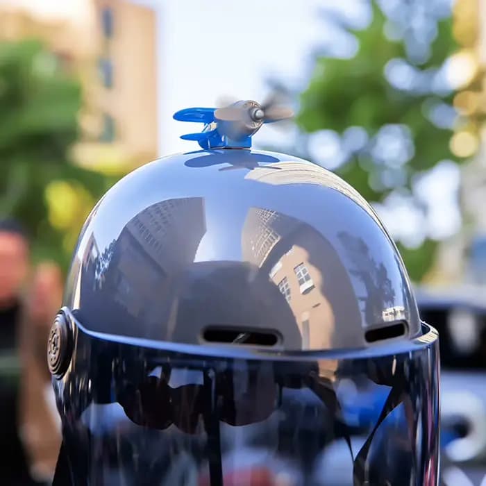 Pendentif de décoration pour casque de moto