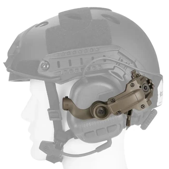 Adaptateur de montage sur rail pour casque rapide OPS CORE ARC/Wendy, accessoires pour casque tactique, support de casque pour la chasse, le tir à l'air comprimé et le tir sportif