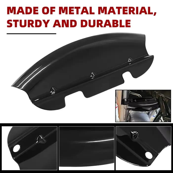 Déflecteur de vent à triple arbre inférieur pour Harley Touring Electra Street