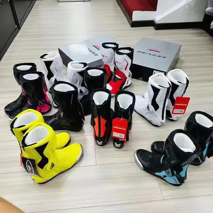 BENKIA bottes d'équitation de moto